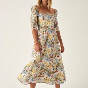Reformation Cyprus Midi Dress